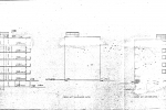 Slottsgatan 125-131 fasad öster, väster o sektion
